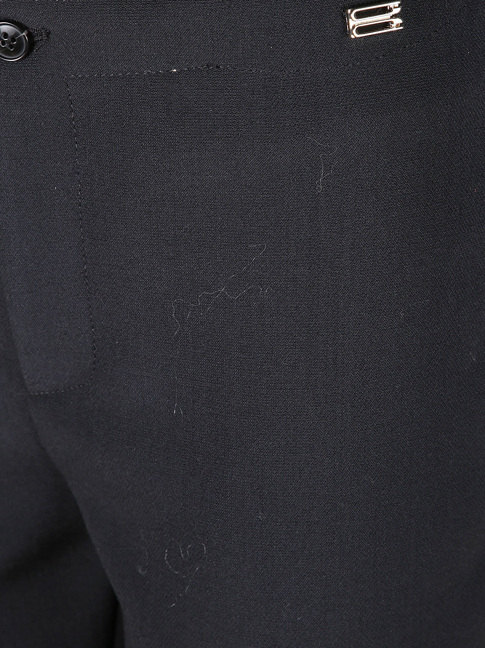 Tab Detail Cropped Trouser