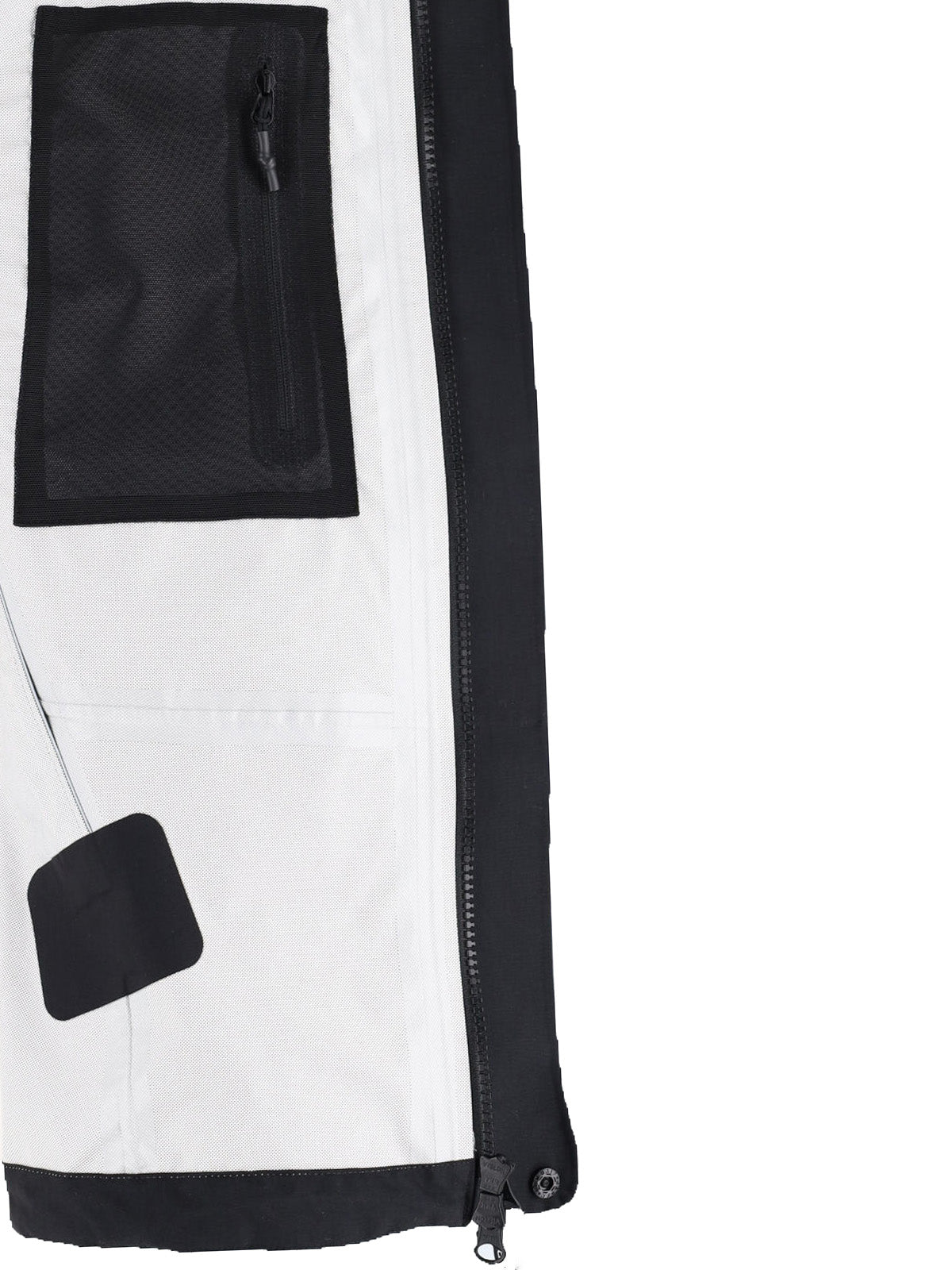 Grey 2.5 L High-Collar Zip Jacket