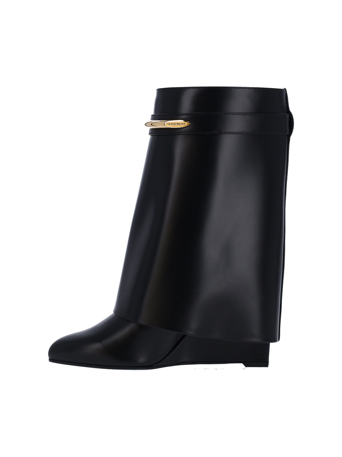Pointed Toe Ankle Boots with Wrapped Design