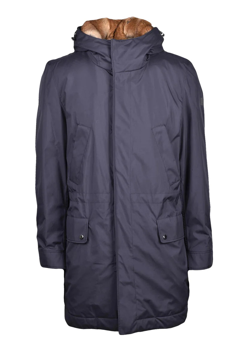 Padded Parka with Functional Pockets
