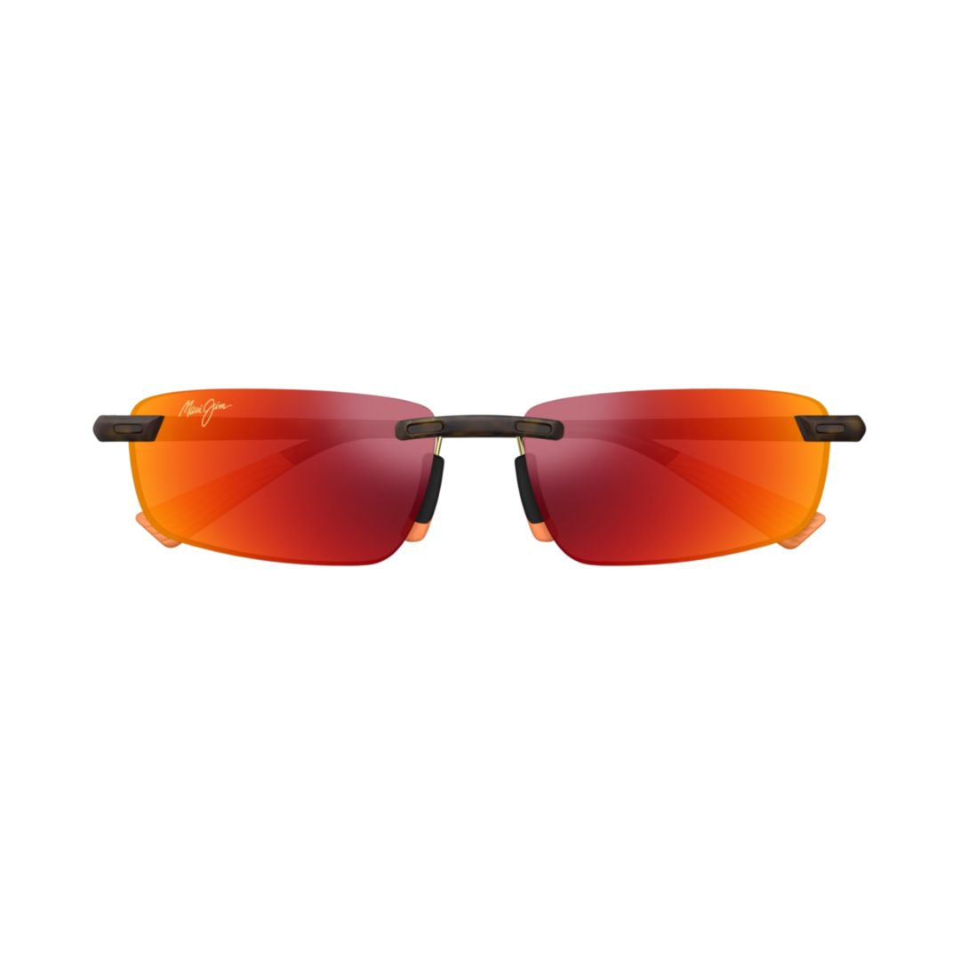 Ilikou Rimless Sunglasses with Rectangular Gradient Lenses