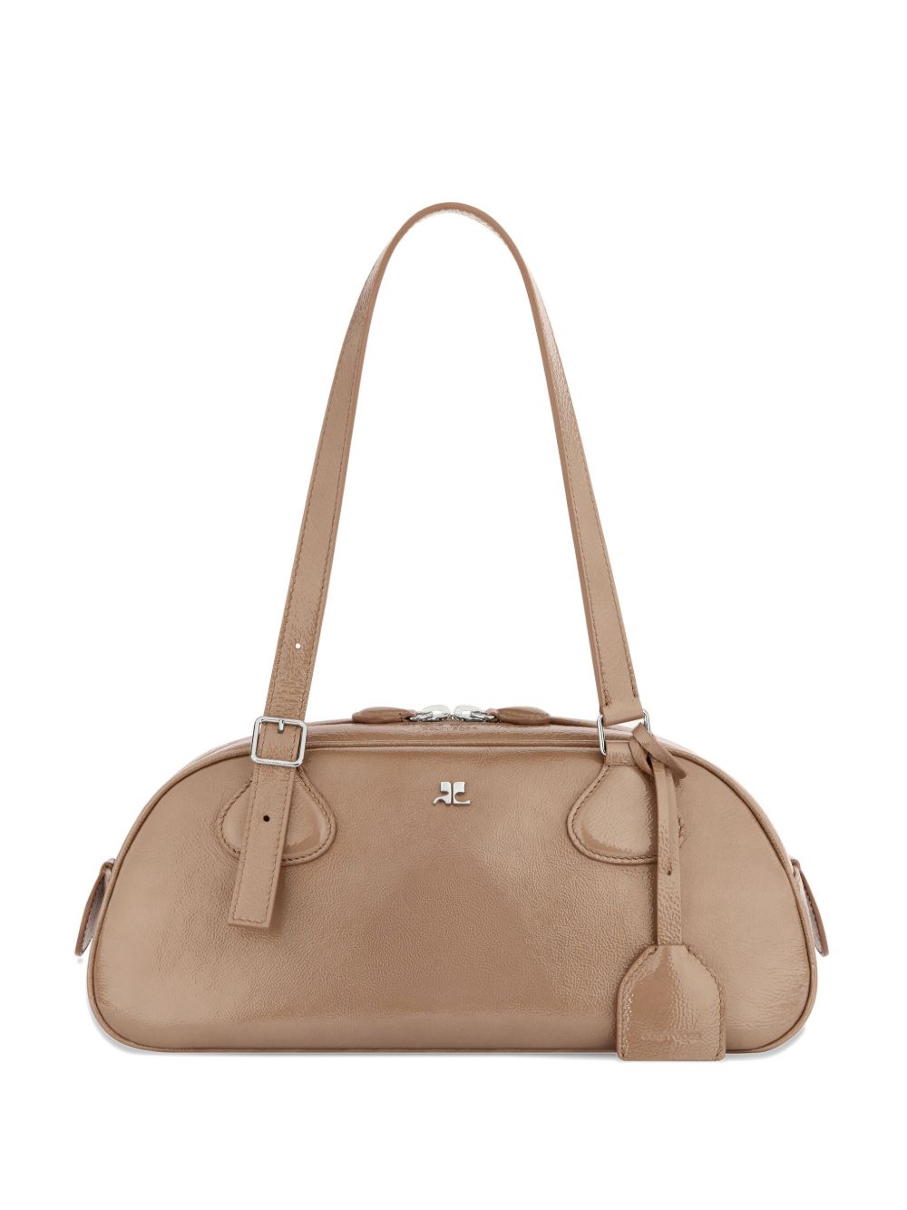 Beige Handbag with Adjustable Straps