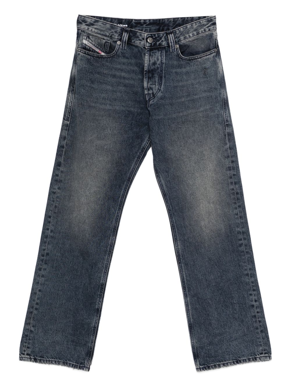 Faded Blue Denim Jeans