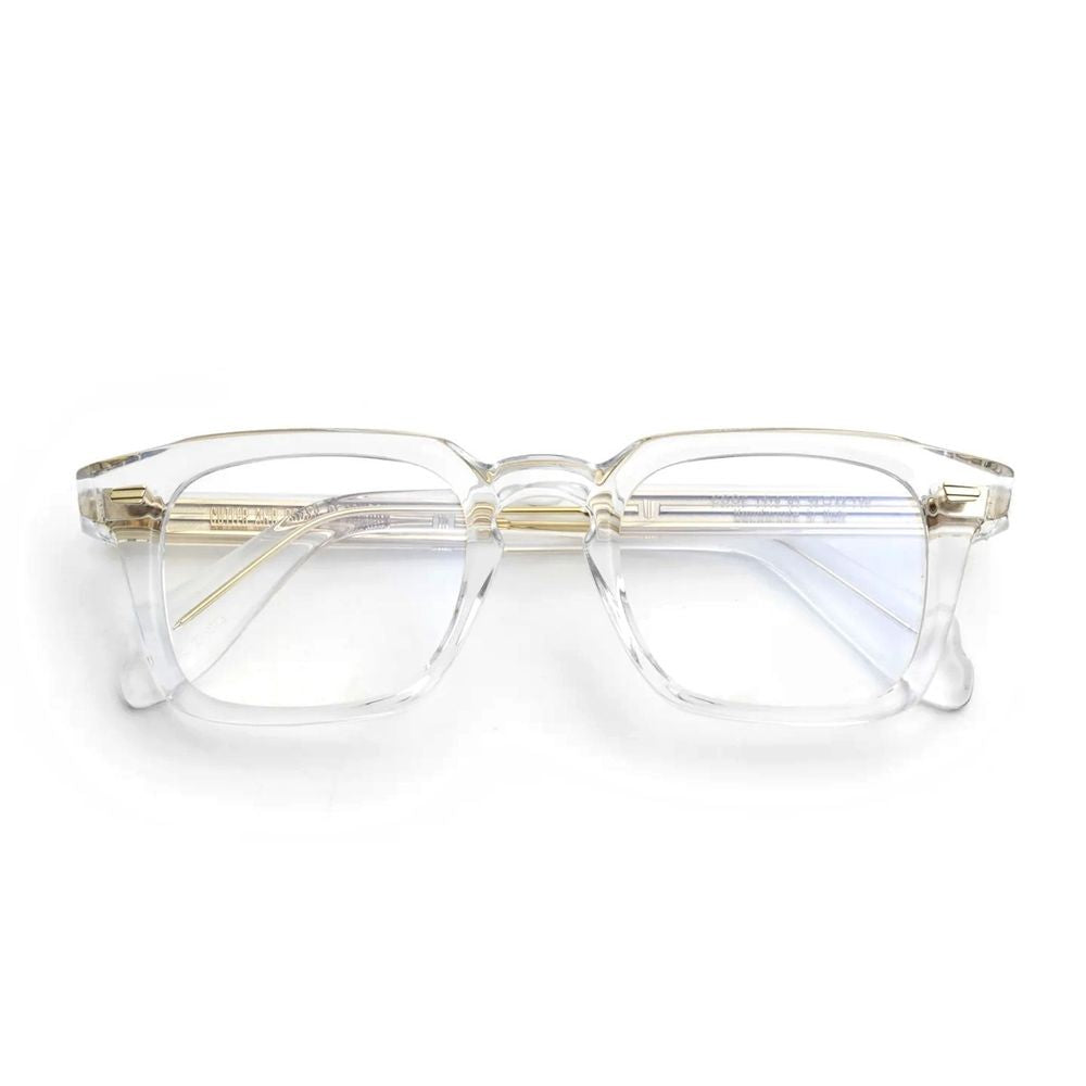 Cg 1416 Transparent Acetate Square Frame Optical Glasses
