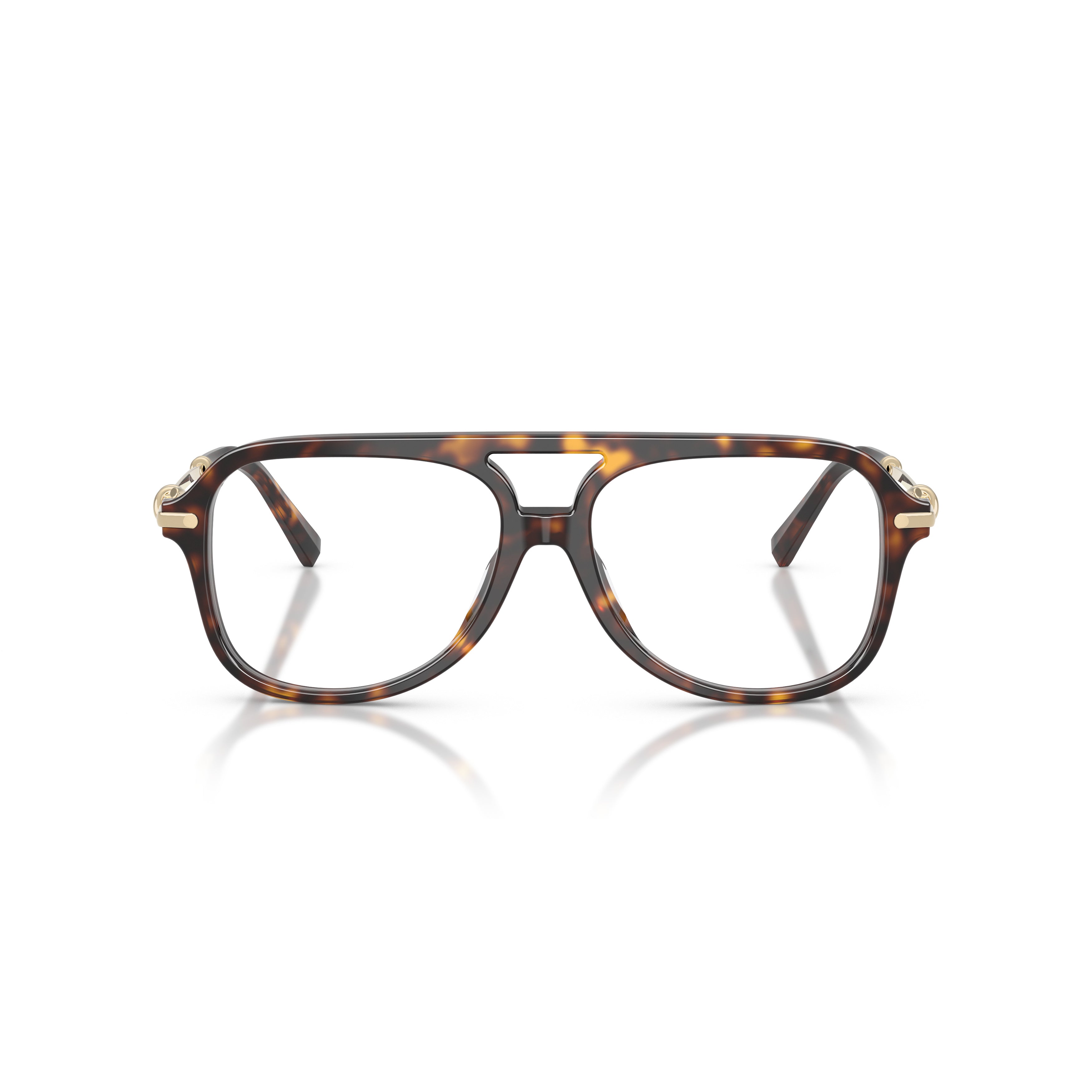 0tf2283 Aviator-Style Tortoiseshell Acetate Eyeglasses