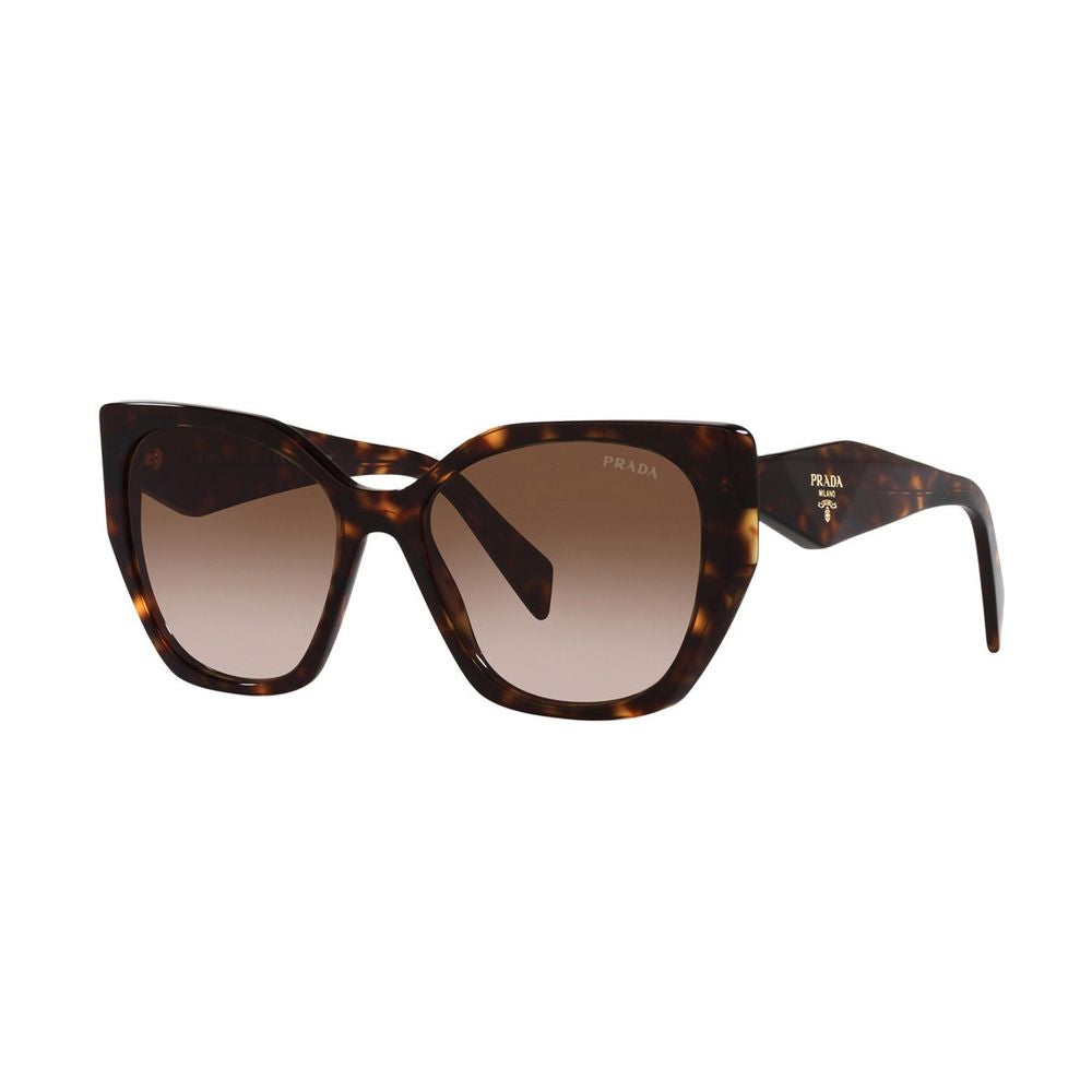 Pr19Zs Symbole Oversized Square Havana Acetate Sunglasses