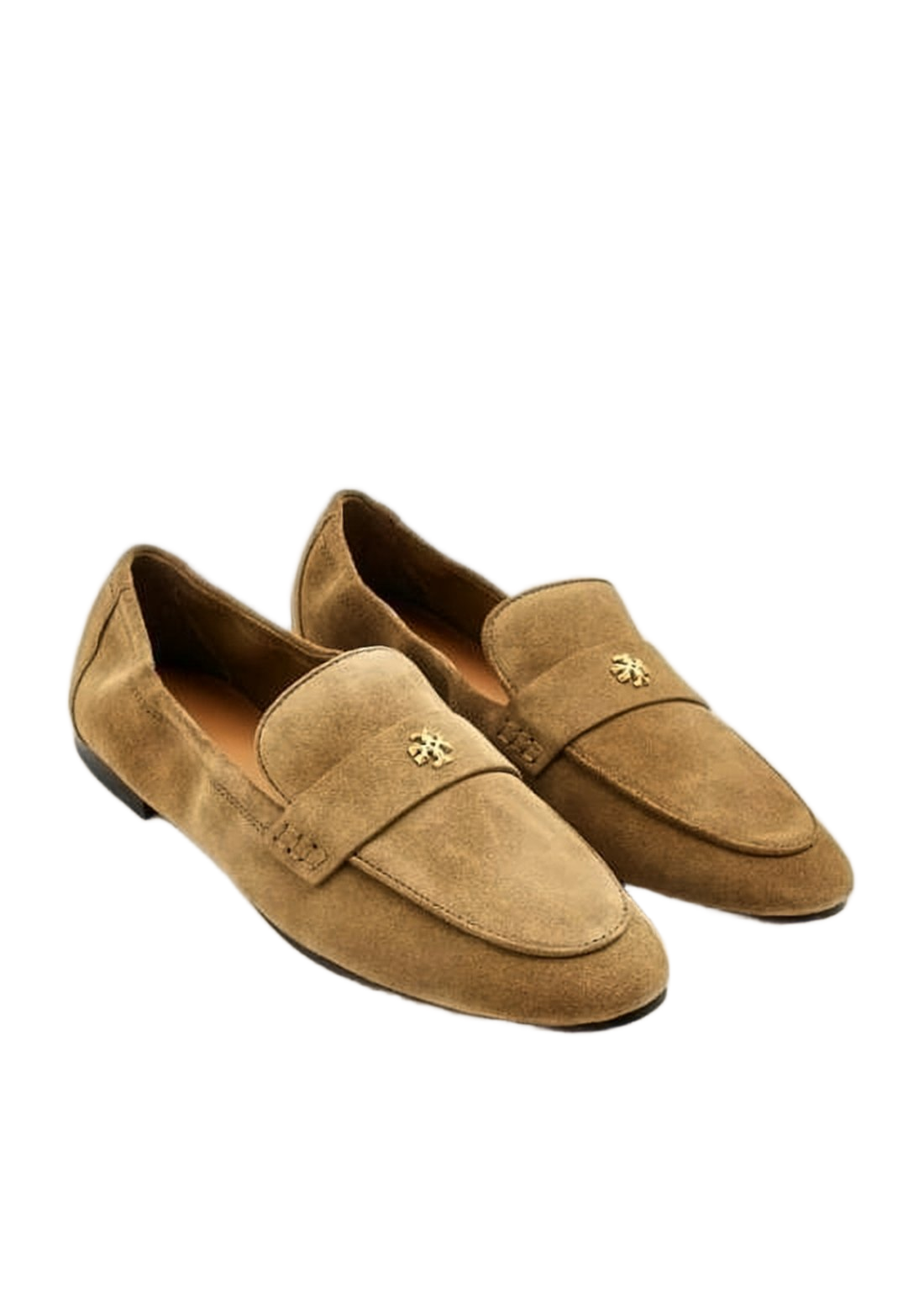 Pointed Toe Brown Loafers with Minimalist Design