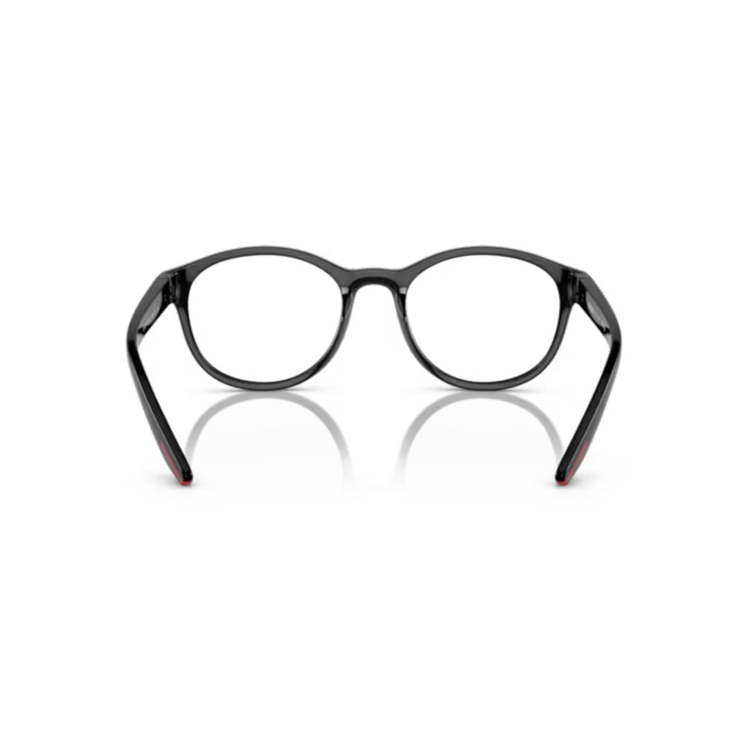 0ps 07pv Rounded Black Nylon Eyeglasses