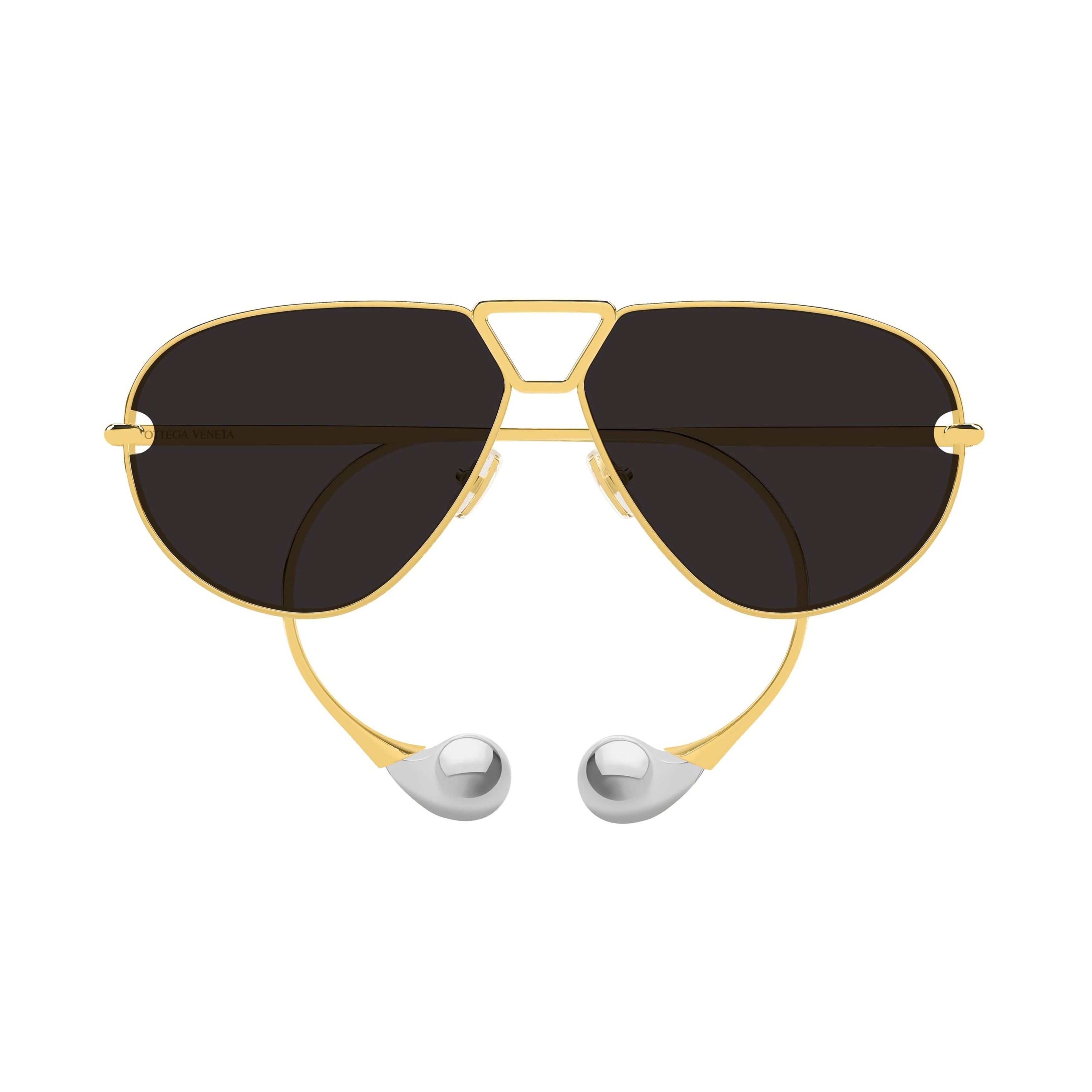 Bv1437S Aviator Sunglasses with Gold Metal Frame