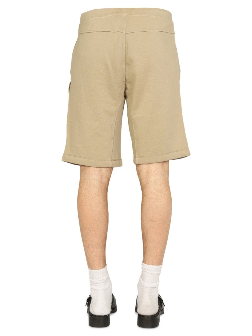 Bermuda Shorts With Elastic Waistband