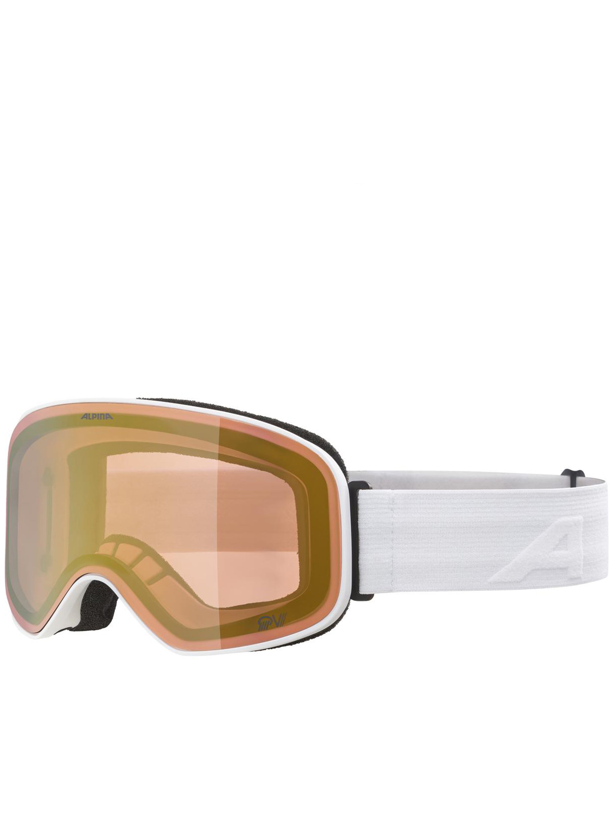 White Slope Qv Wraparound Sunglasses