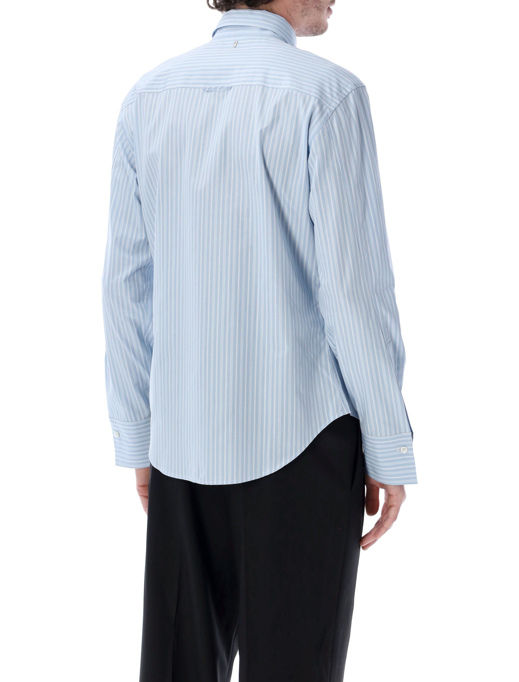 Ruffled Stripe Shirt