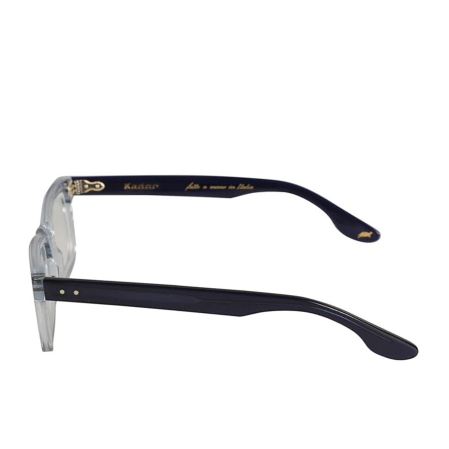 Viko Rectangular Frame Eyeglasses with Transparent Front