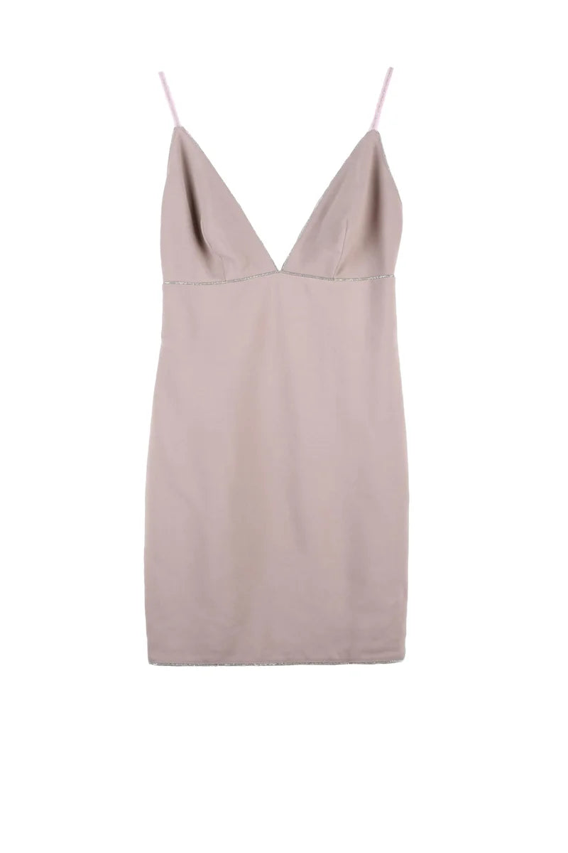 Sequin Sheath Dress - Grey