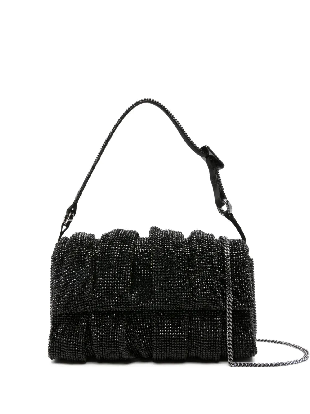 Structured Handbag With Top Handle And Detachable Strap