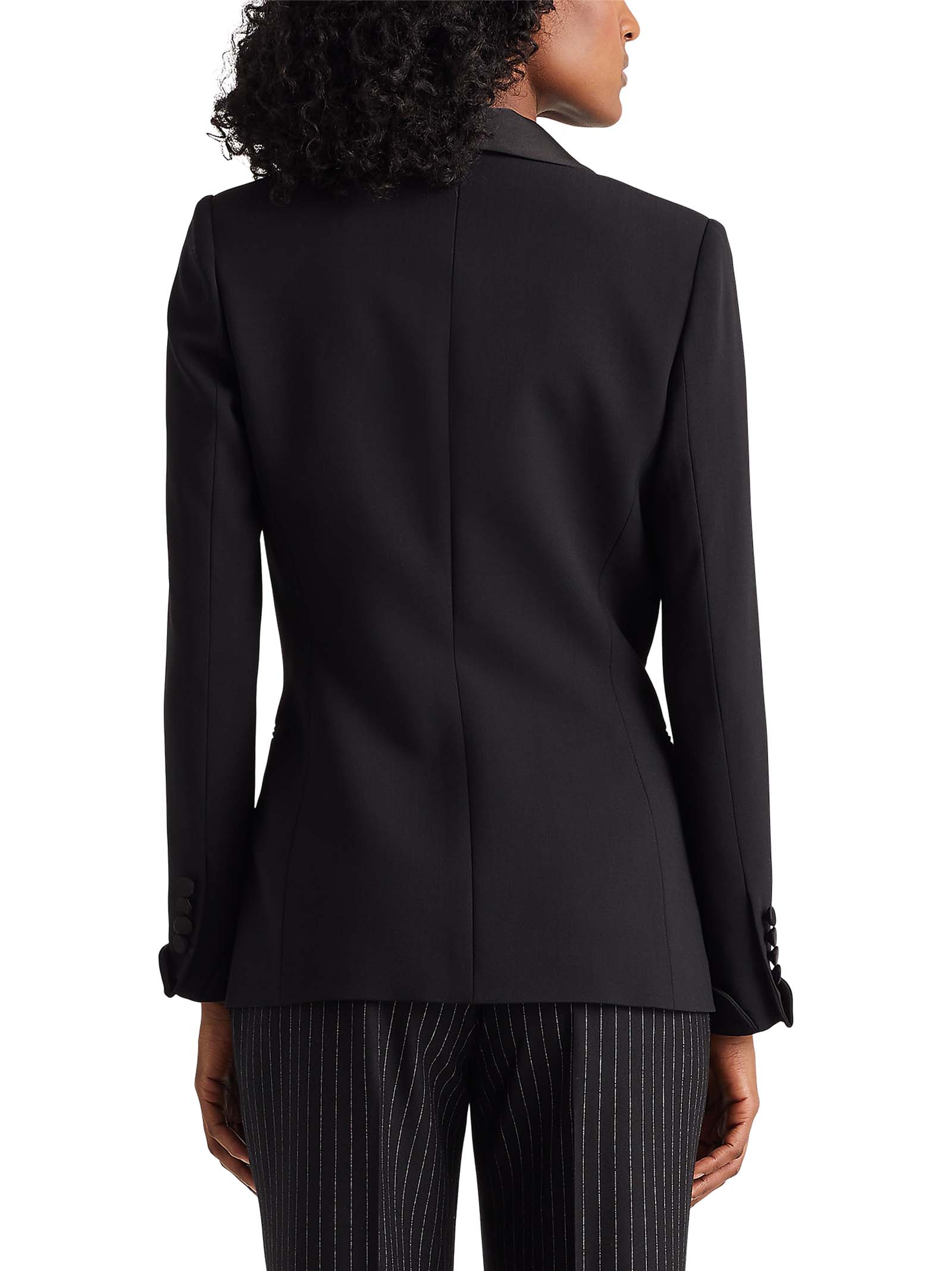 Tailored Black Tuxedo Jacket