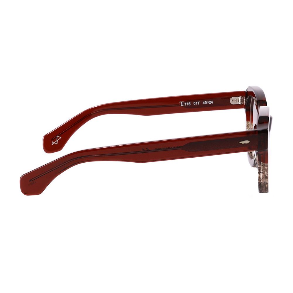 T115 Square-Frame Eyewear With Rounded Edges