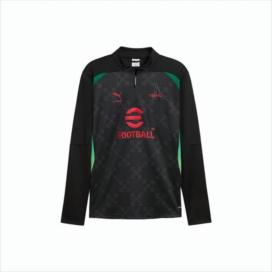 Long-Sleeve Training Shirt With Gradient Accents