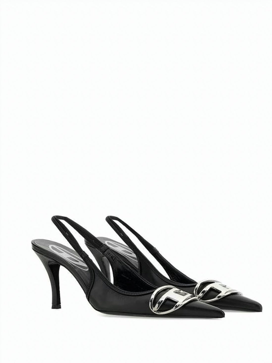 D-Venus Slingback Pumps With Pointed Toe