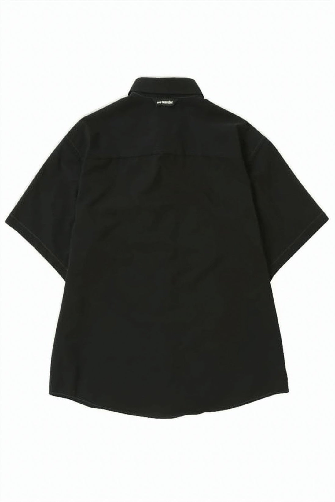 White Boxy Loose Fit Polyester Shirt
