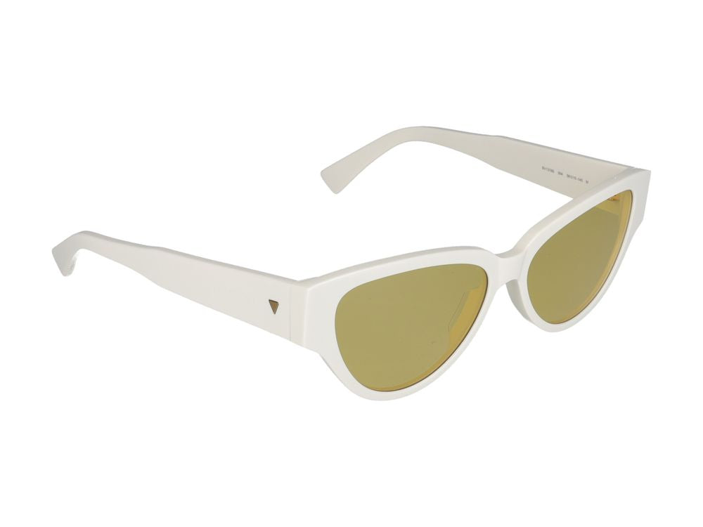 Sunglasses Bottega Veneta BV1319S 004 White White Yellow 56/15/145