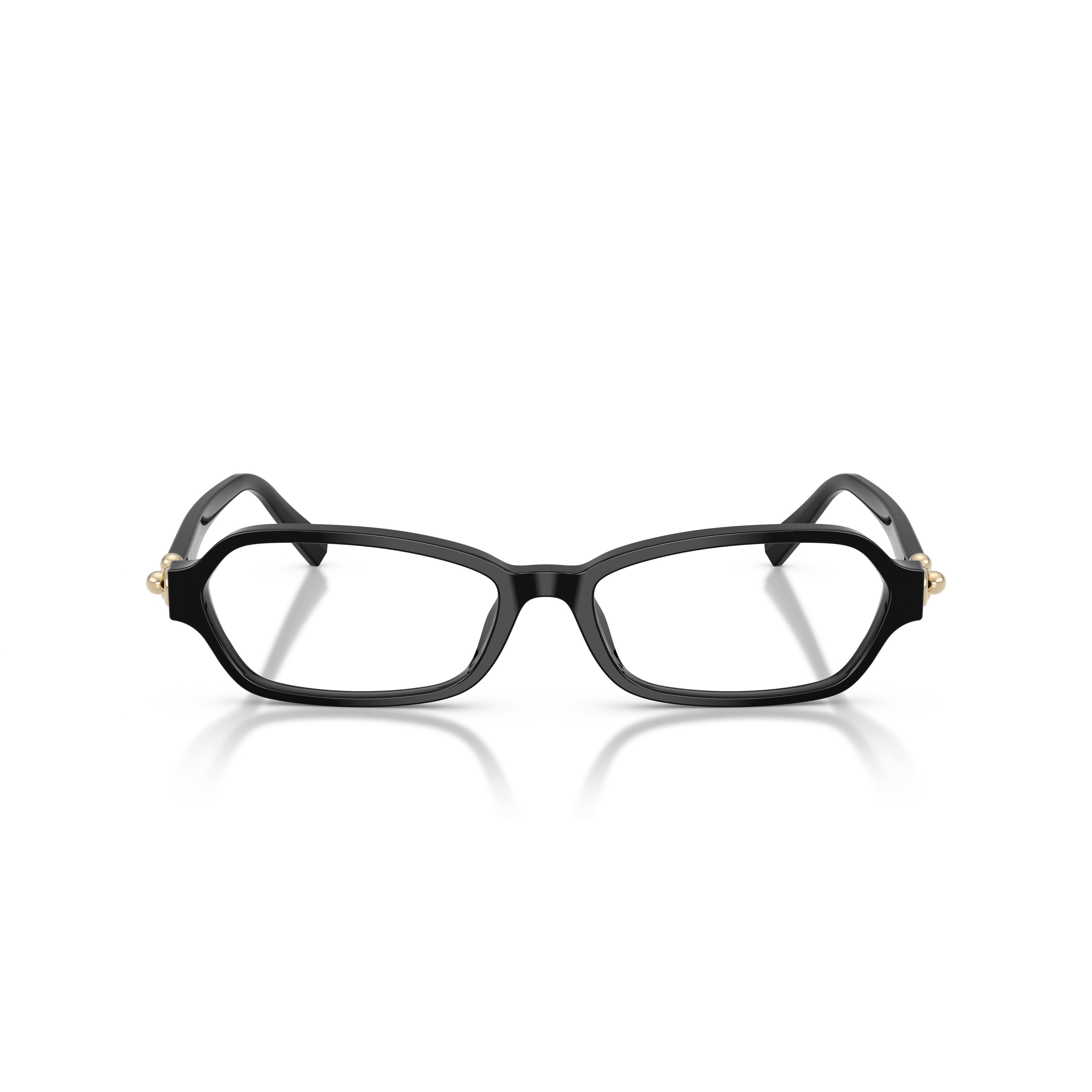 0tf2293u Rectangular Black Acetate Eyeglasses