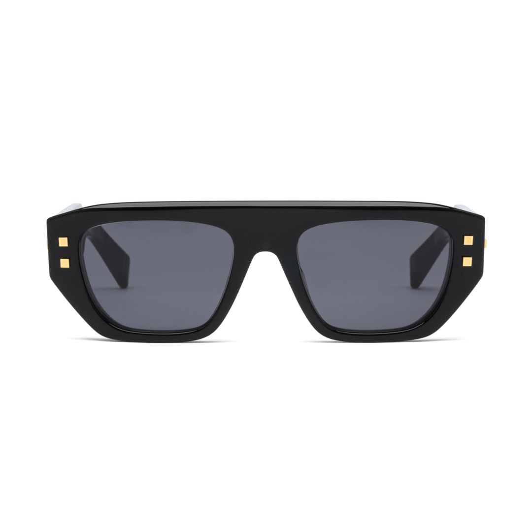 B - Army Ii Oversized Rectangular Frame Sunglasses