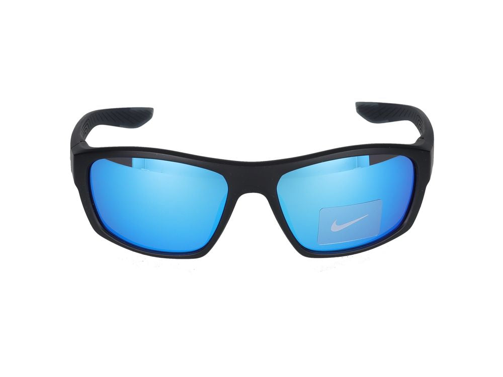Sunglasses Nike BRAZEN BOOST M FJ1978 011 Matte Black/Grey/Blue 57/16/130