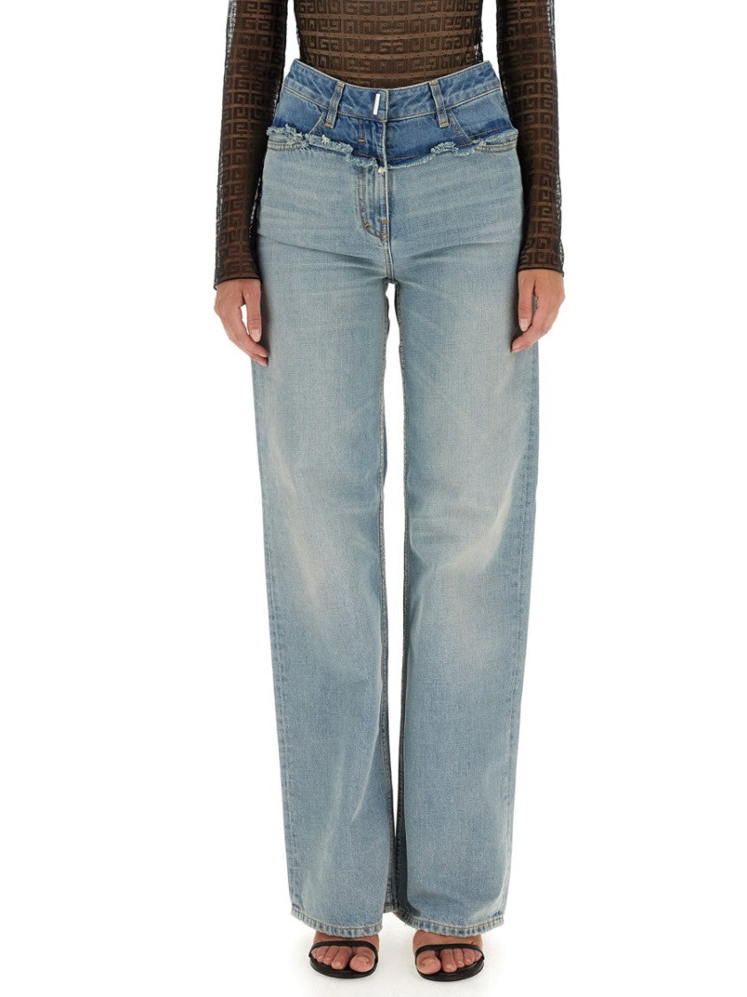 High-Waisted Oversized Jeans