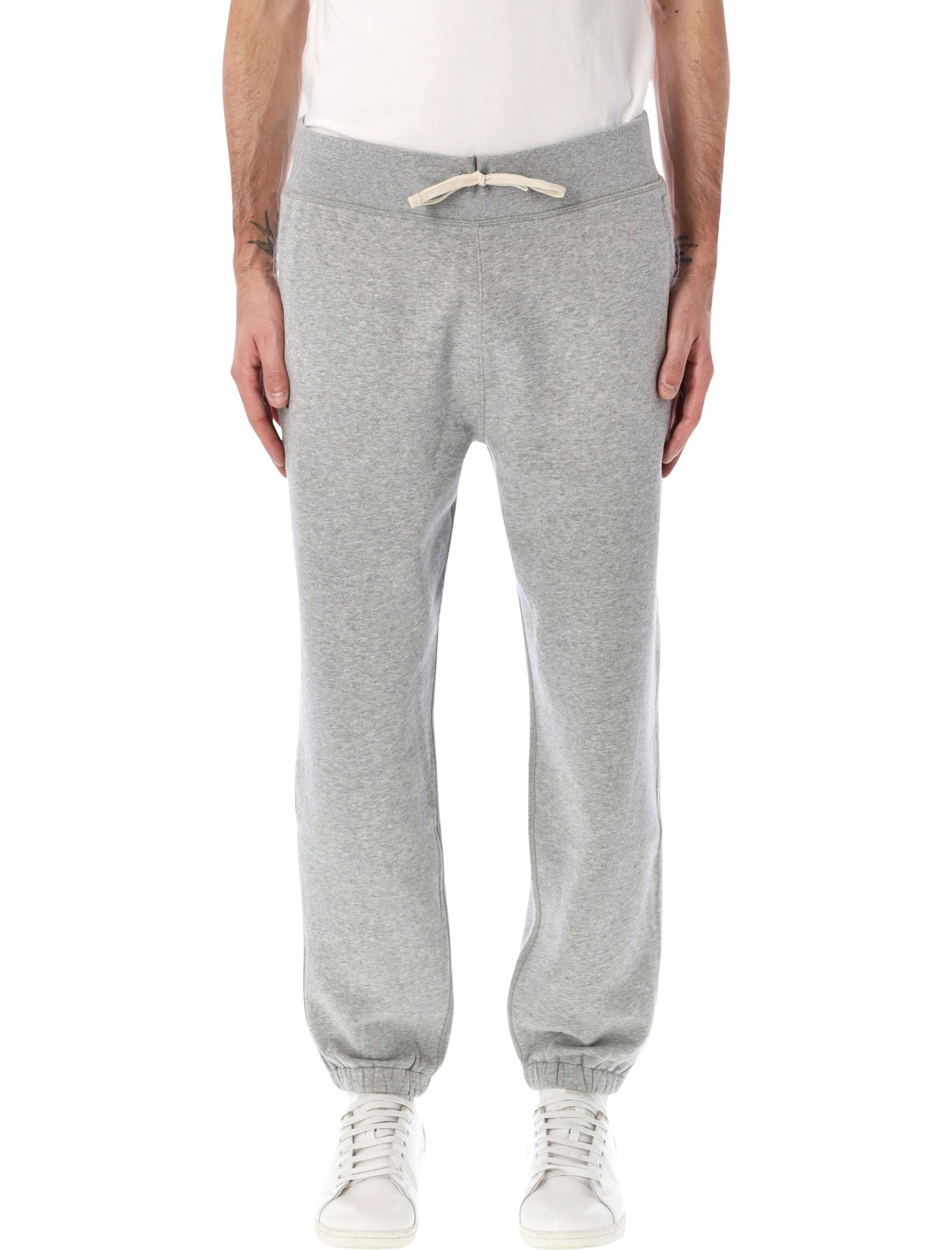 Soft Cotton-Blend Fleece Joggers With Emblem
