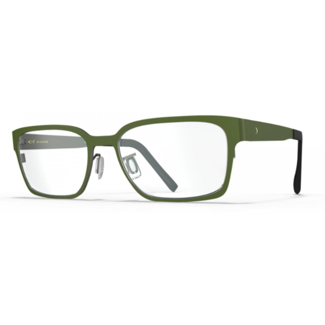 Bf1059 Mayne Rectangular Beta Titanium Eyeglasses with Matte Olive Finish