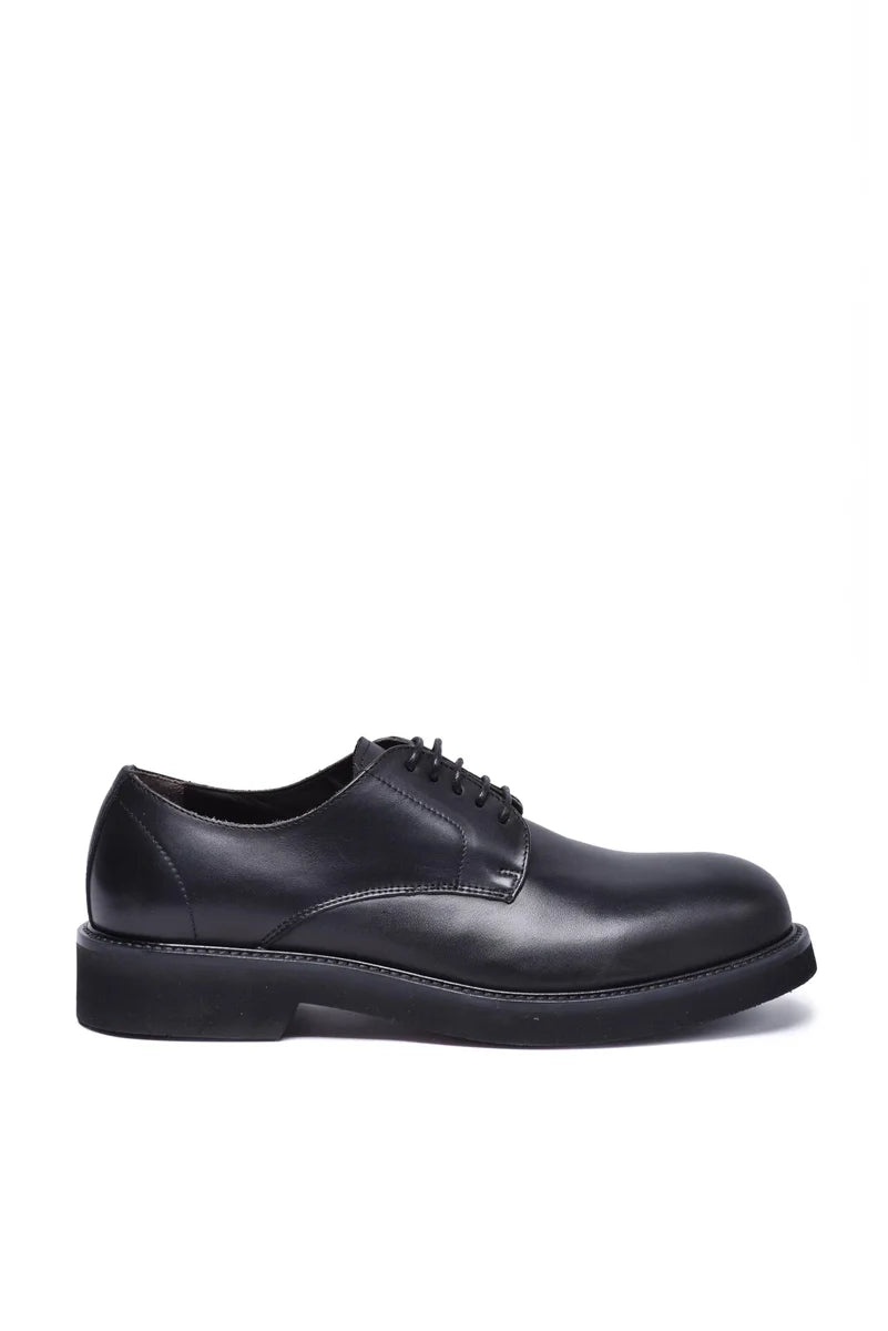 Boemos Lace-up Shoes Rubber Sole - Black