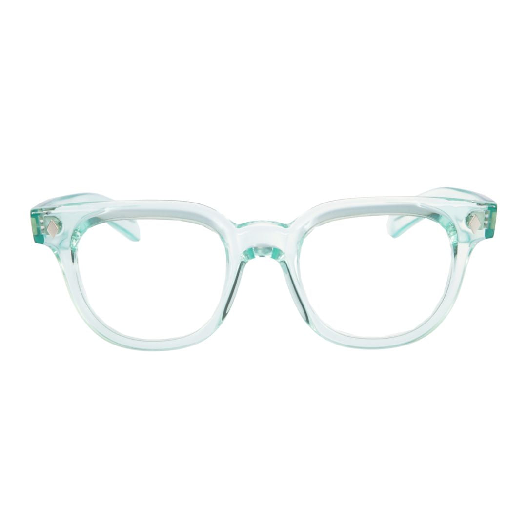 Orbit Translucent Mint Green Frame Sunglasses with Square Lenses