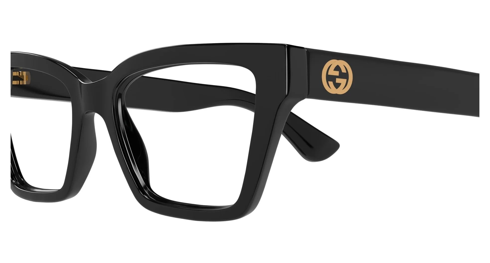 Eyeglasses GG1715O 001 Black Black Transpare 53/17/140