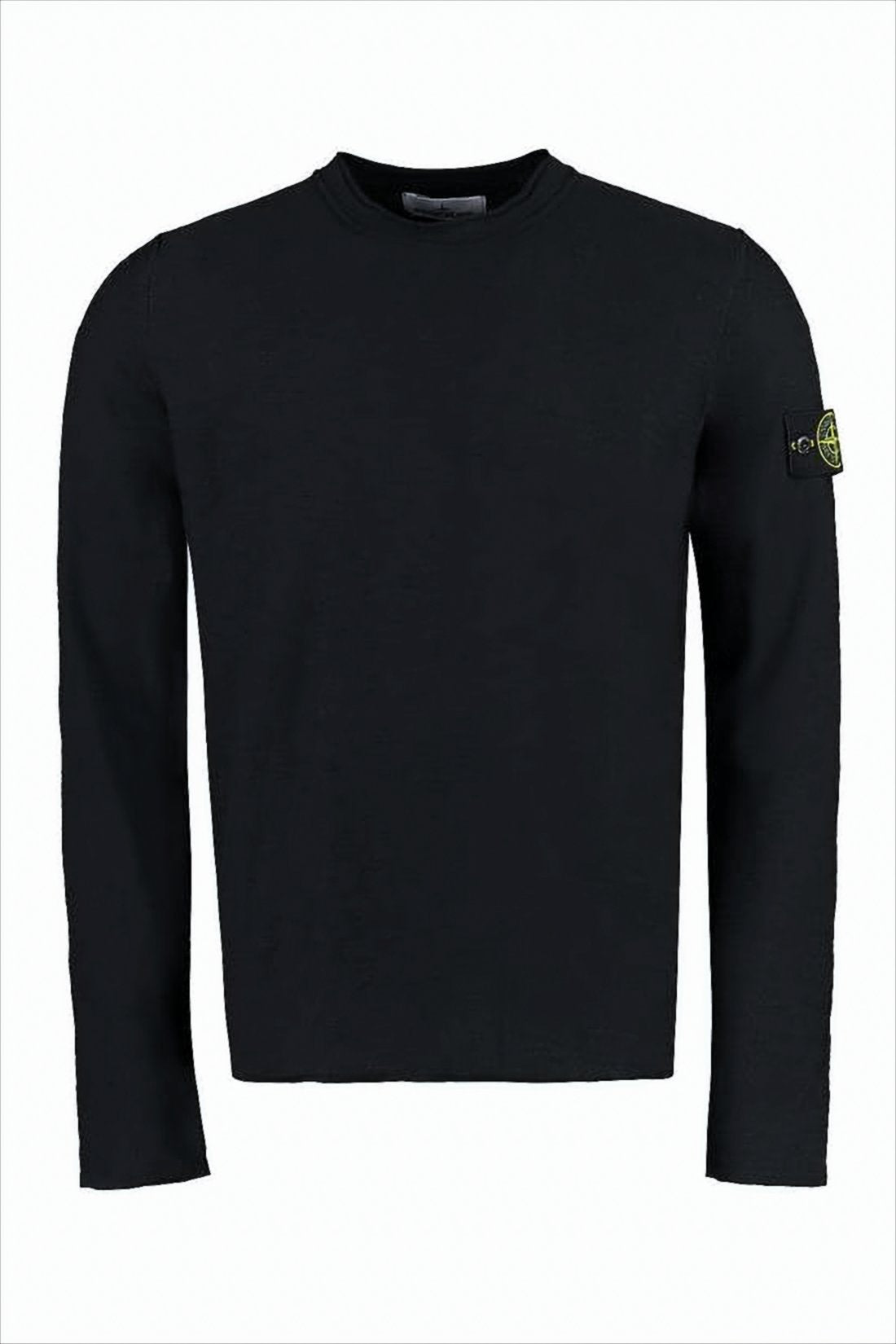 Long-Sleeve T-Shirt with Distinctive Patch