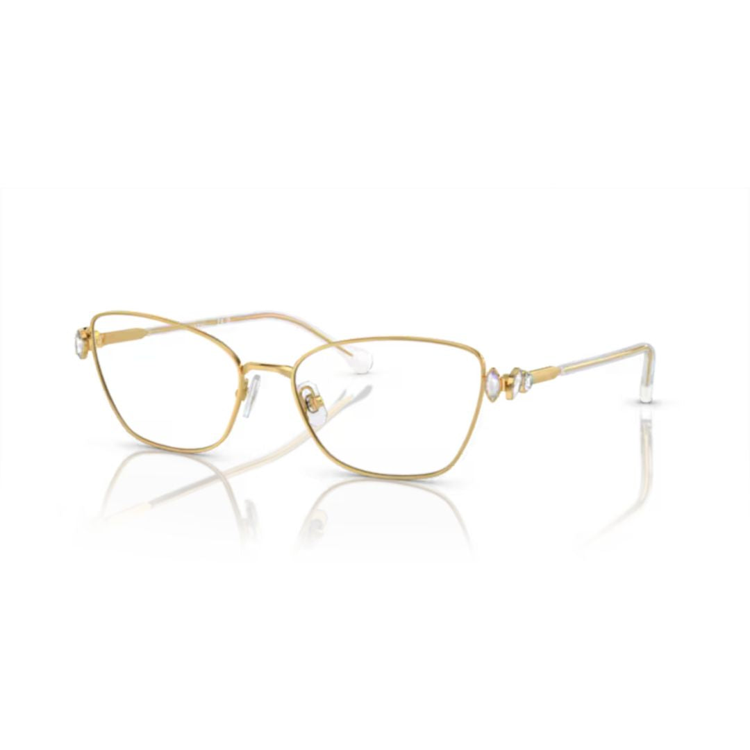 0sk1006 Thin Metal Cat-Eye Eyeglasses