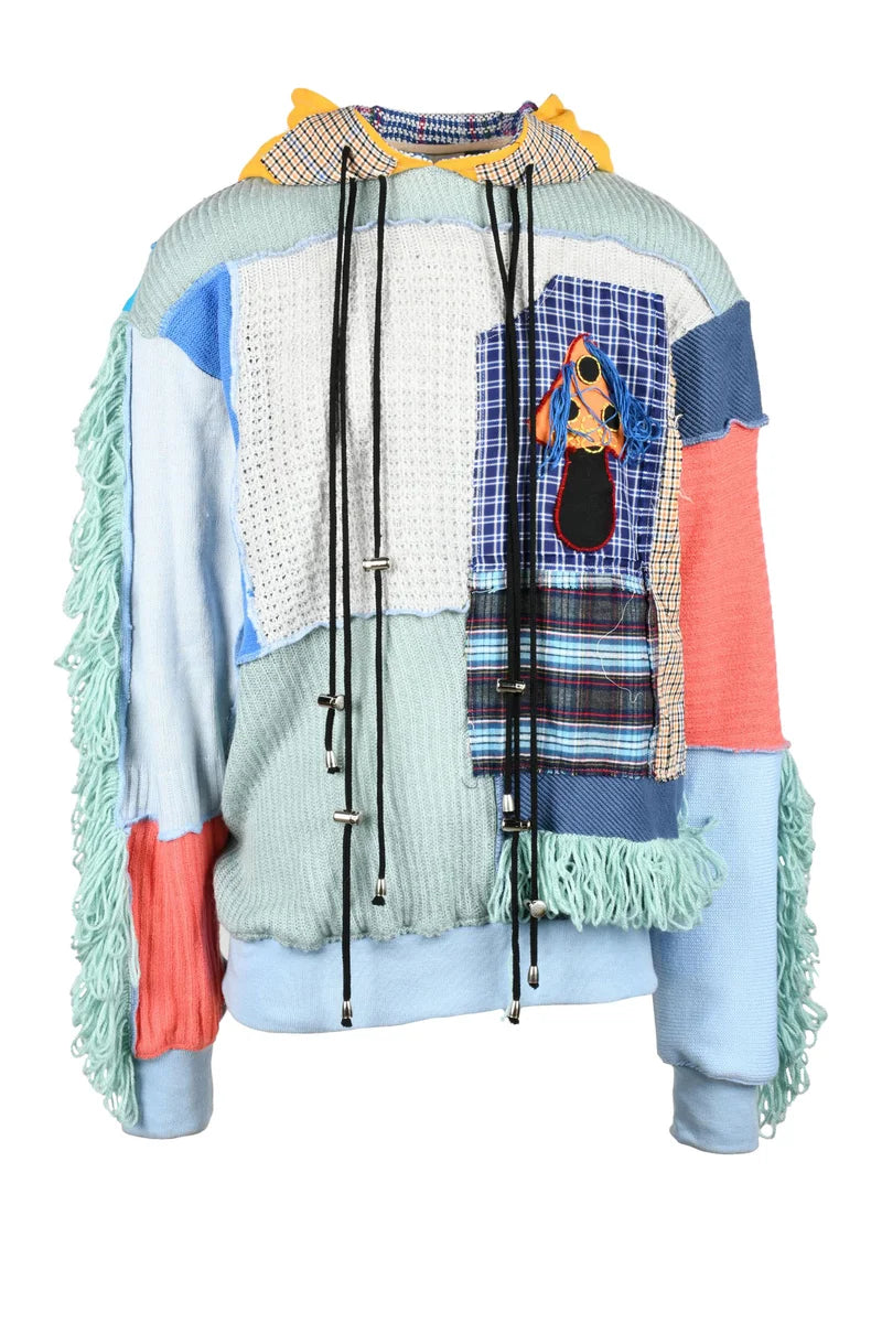 Patchwork Sweatshirt - Multicolor