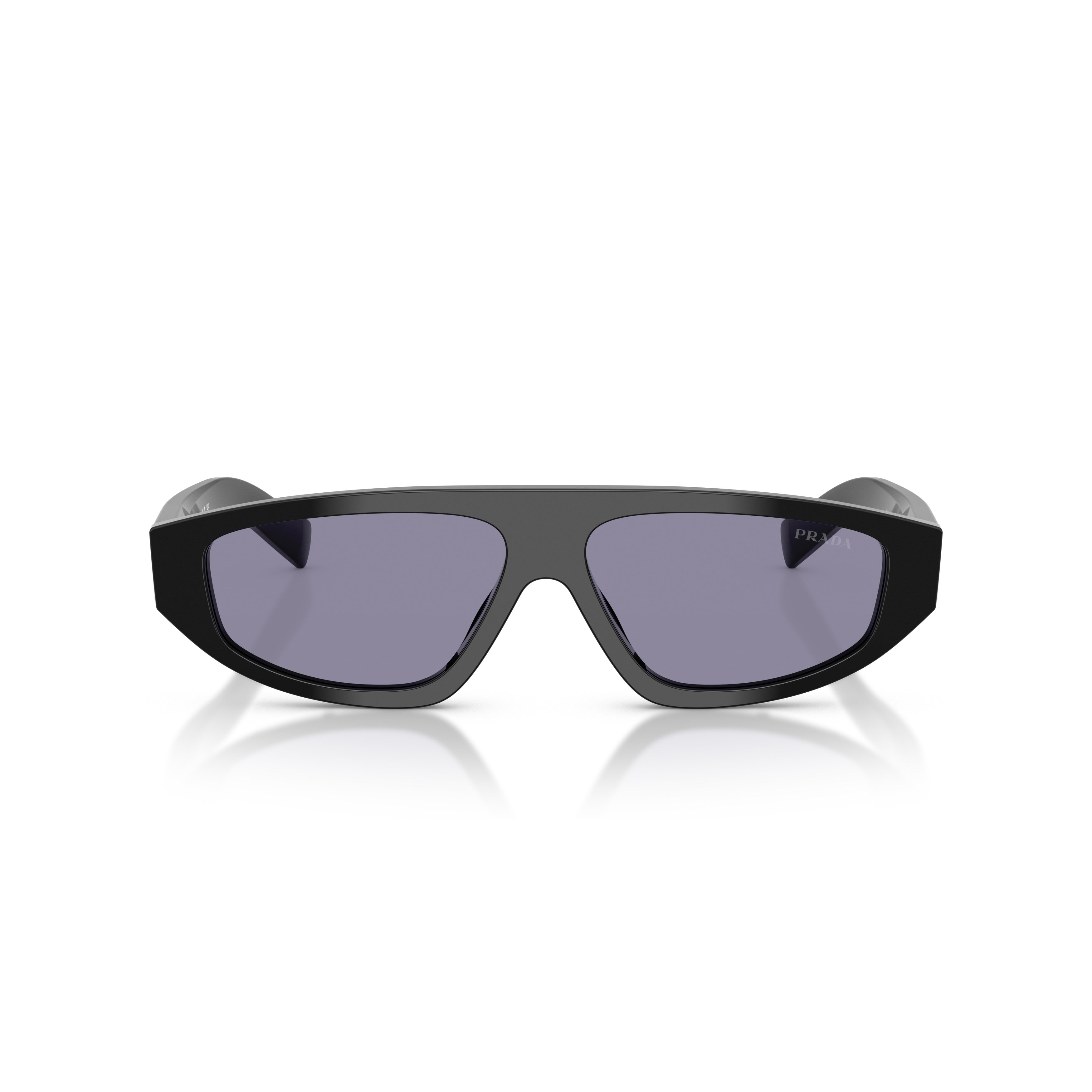 0pr C02s Angular Black Acetate Sunglasses