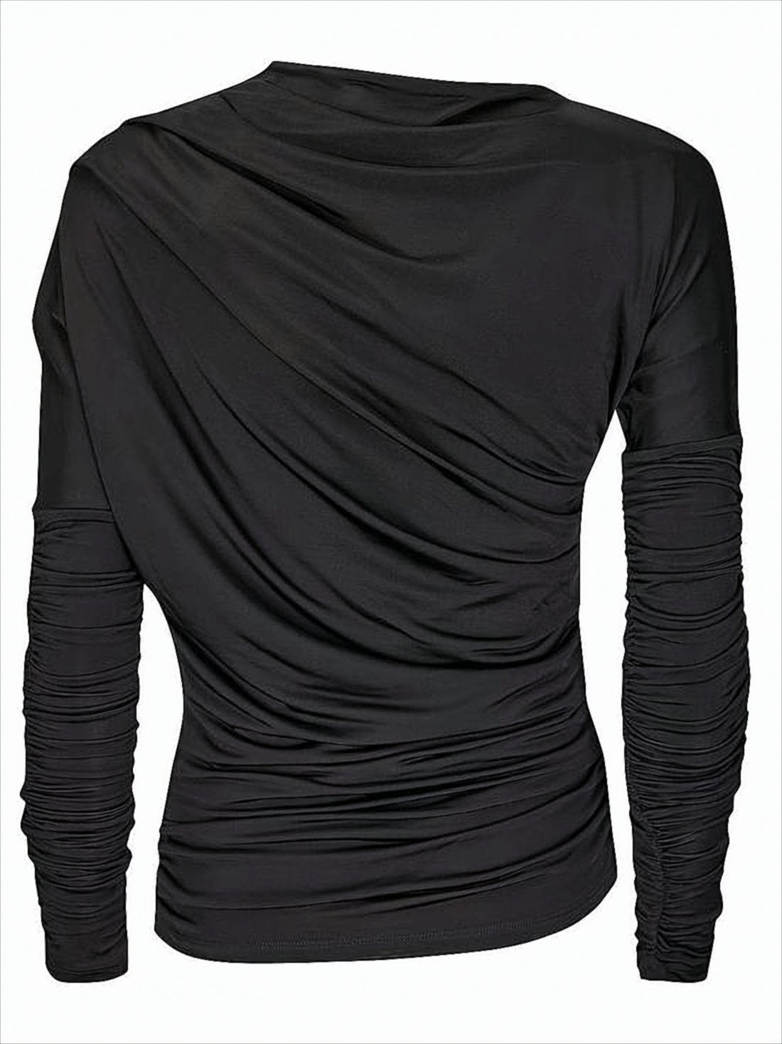 Long-Sleeve Fitted Top