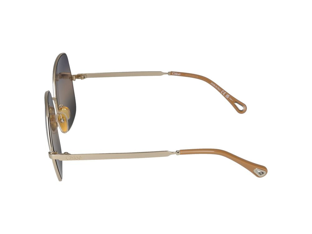 Sunglasses Chloé CH0282S 002 gold gold blue 60/17/140