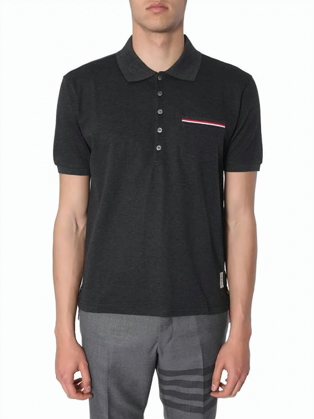 Short-Sleeved Polo Shirt With Classic Collar