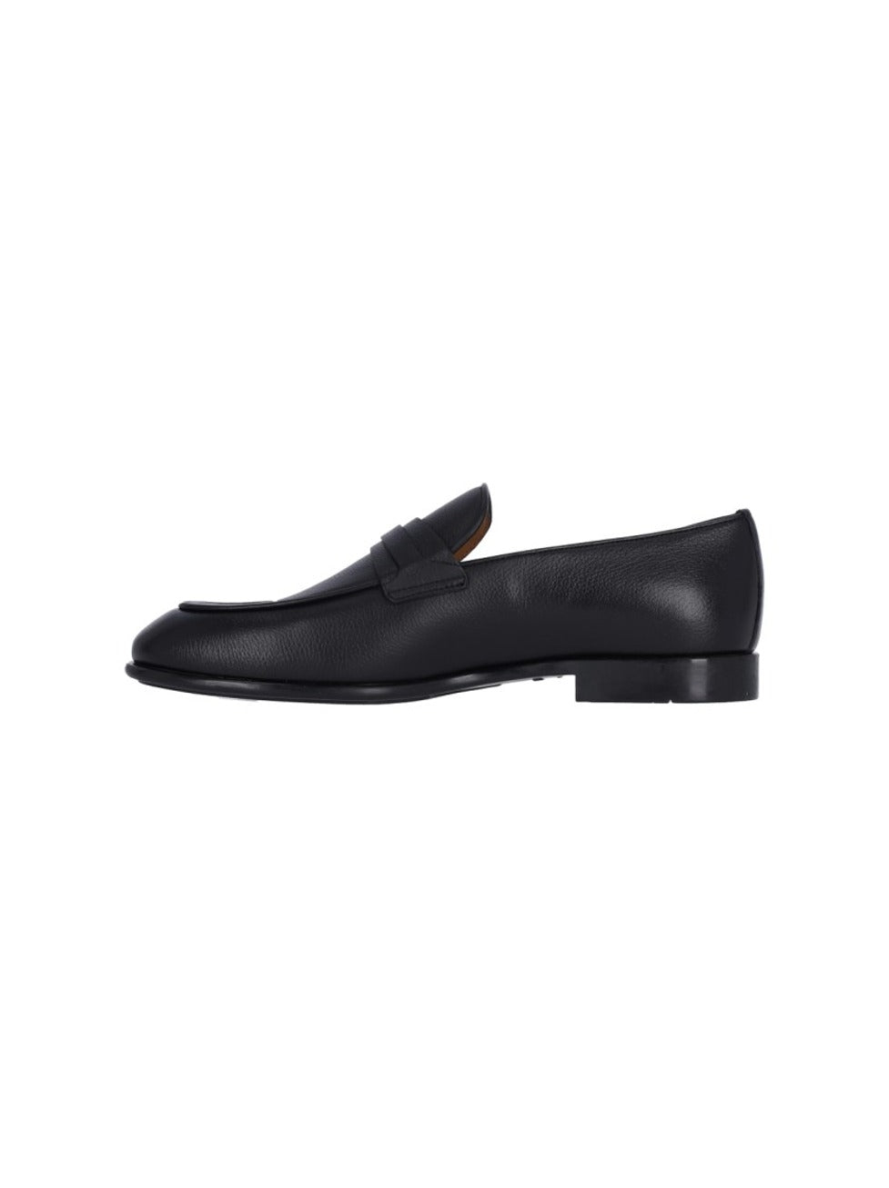 "Gancini" Loafers – Black