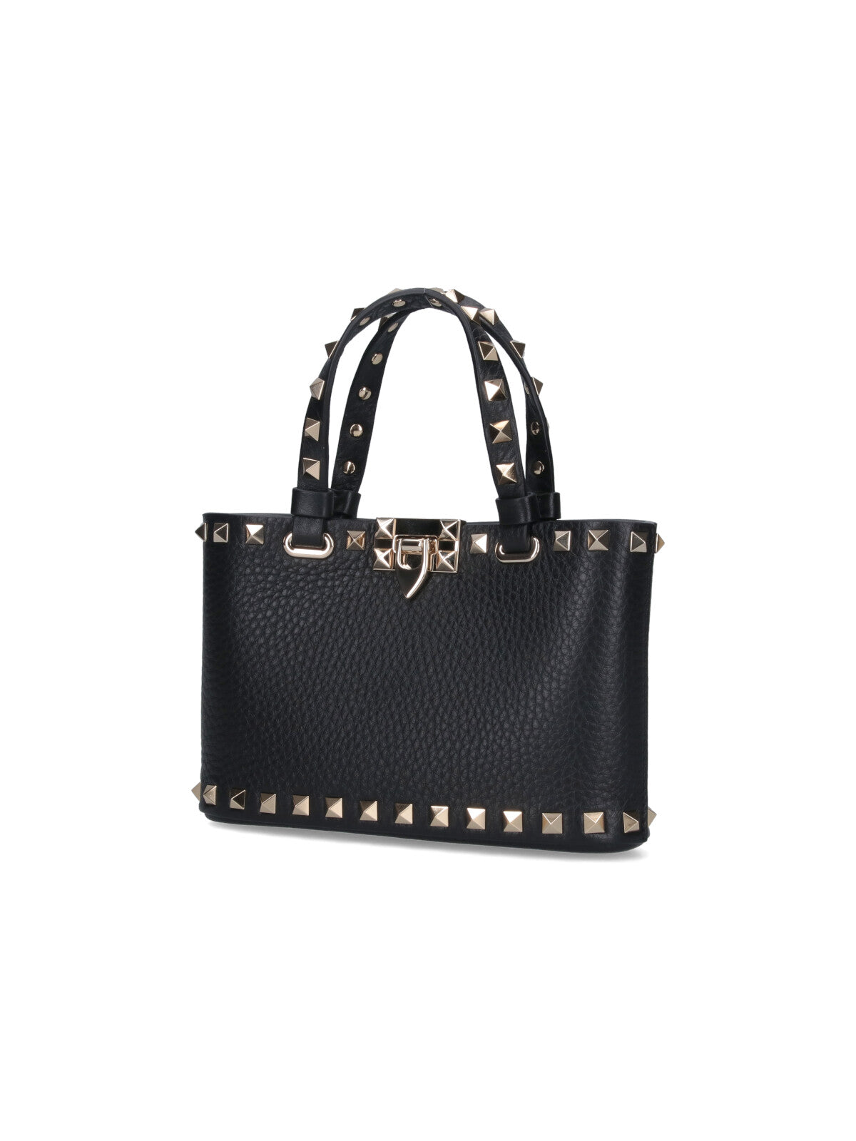 Mini Tote Bag with Rockstud Details