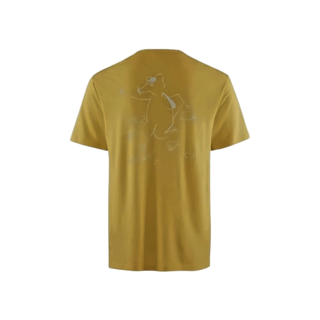 Sustainable Mustard Yellow Short-Sleeve T-Shirt