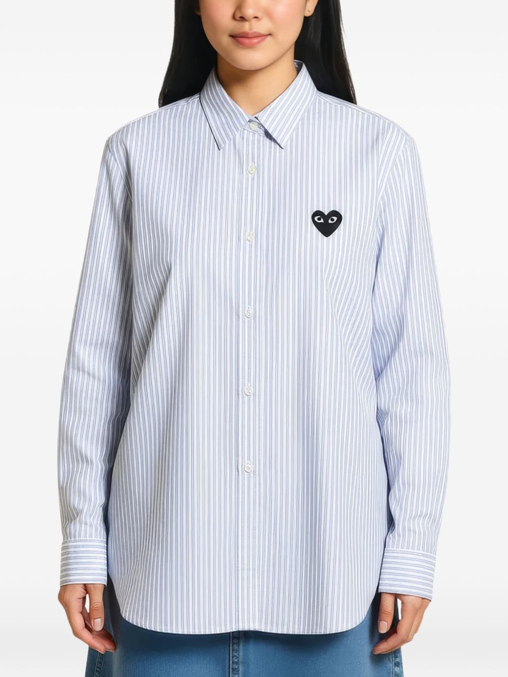 Classic Blue Button-Down Shirt