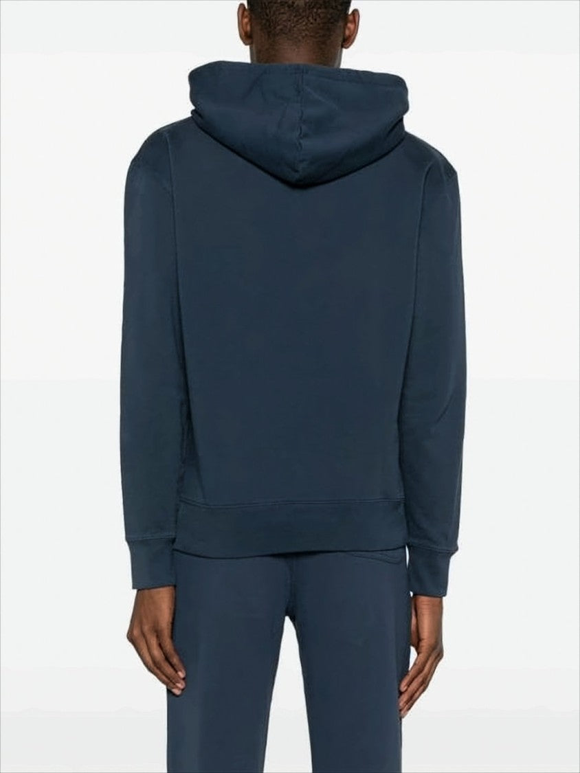 Embroidered Fox Logo Pullover Hoodie