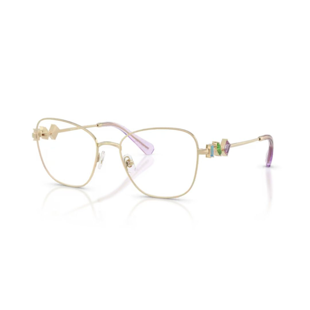 0sk1025 Delicate Gold-Tone Eyeglasses