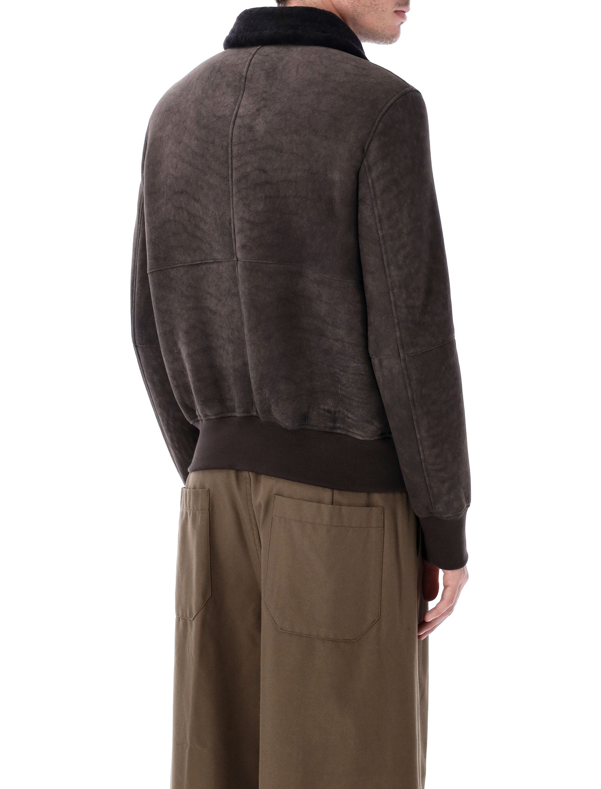 Sword 6.6.44 Brown Shearling Jacket