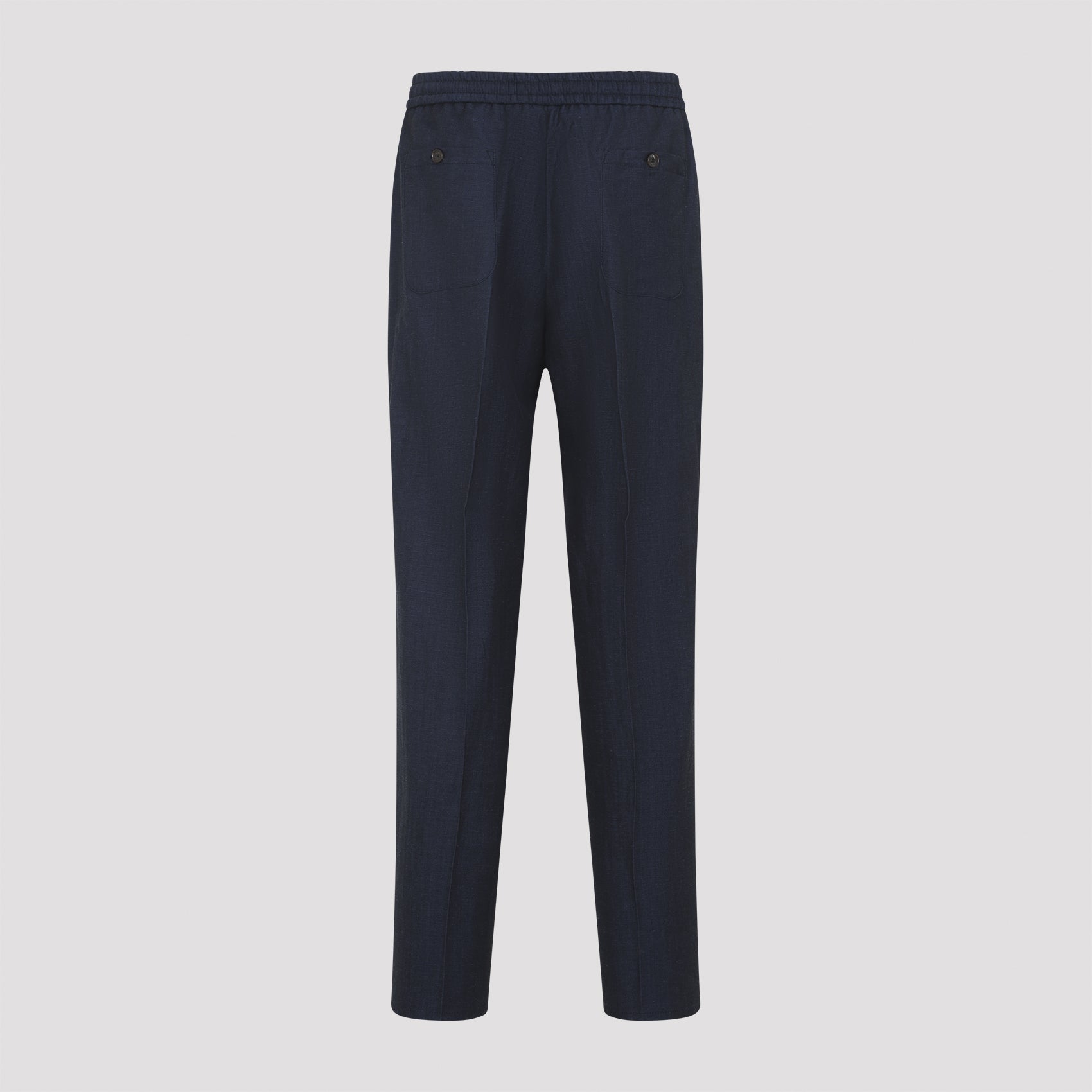 Straight-Leg Trousers With Tailored Fit