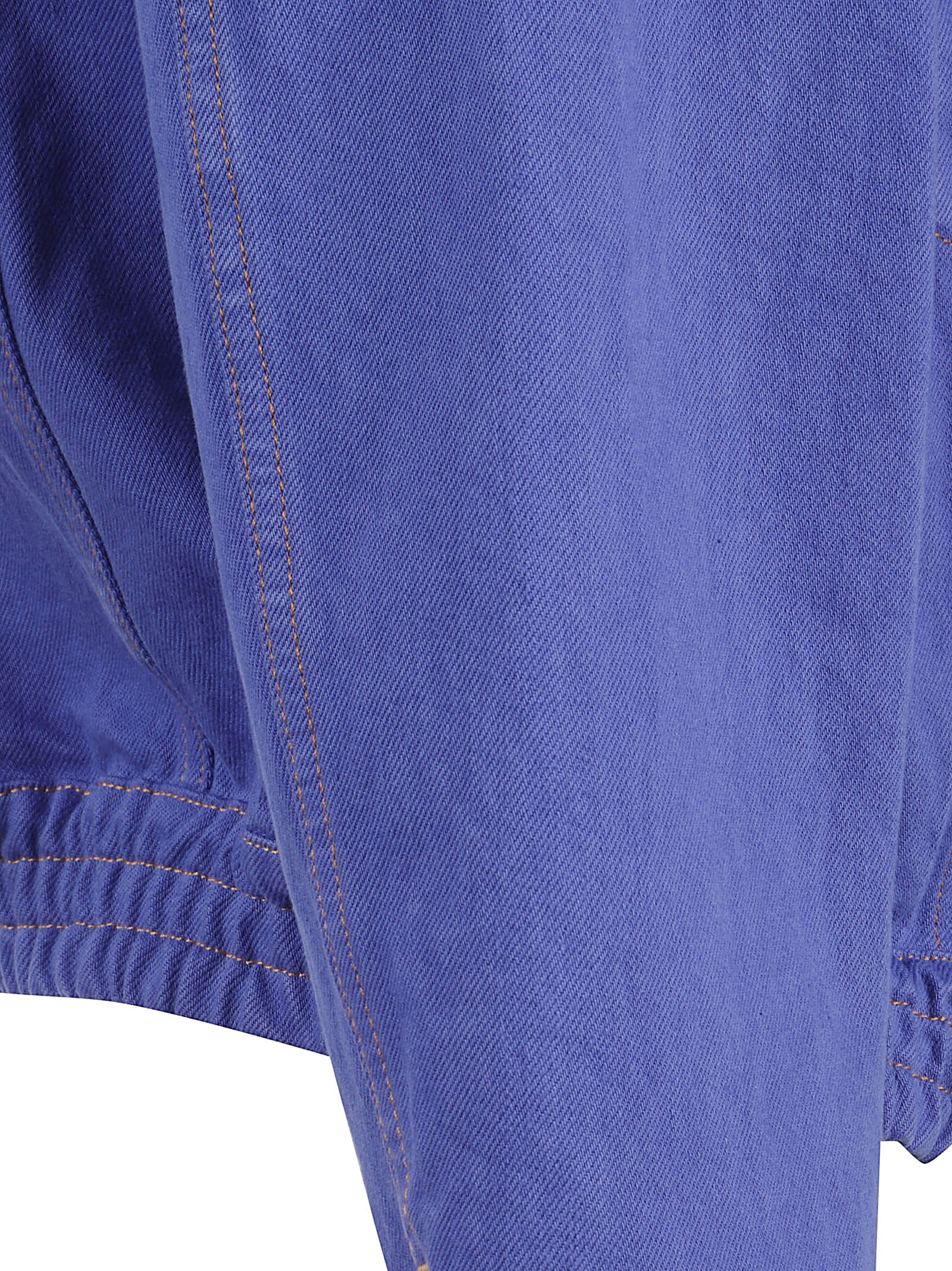 Cropped Structured Jacket with Classic Collar and Flap Pockets